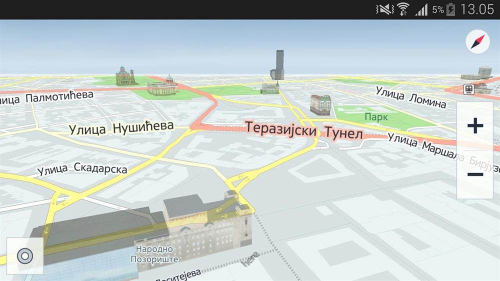 gps mapa beograda Here Maps besplatna navigacija na srpskom | Mondo Portal gps mapa beograda