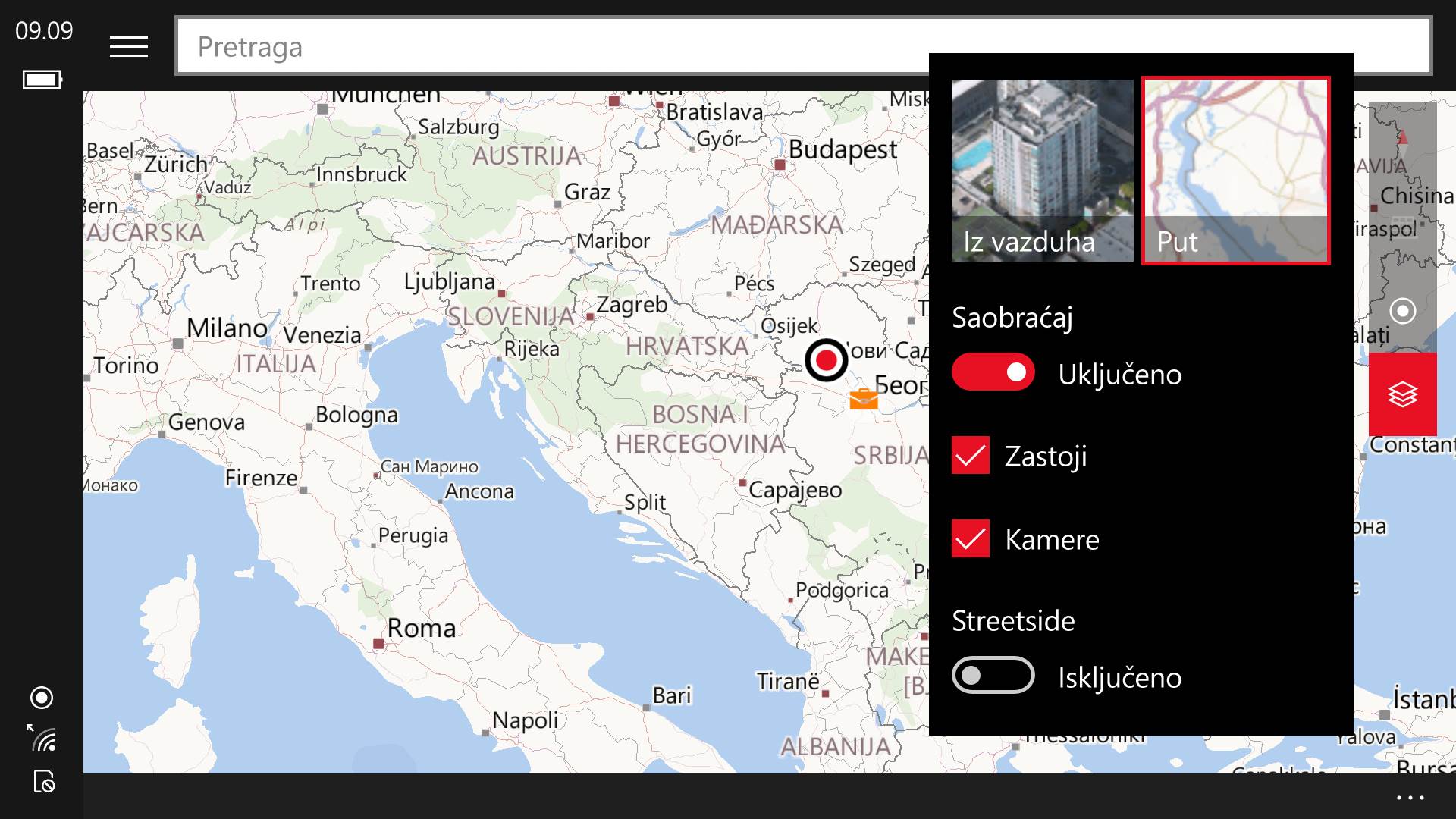 mapa srbije navigacija Here navigacija i mape na Windows i Microsoft uređajima | Mondo Portal mapa srbije navigacija