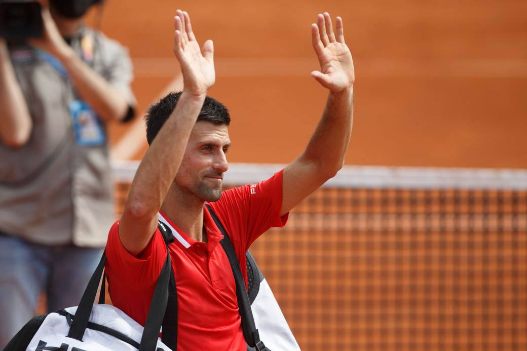 Novak Đoković na Serbia Openu.