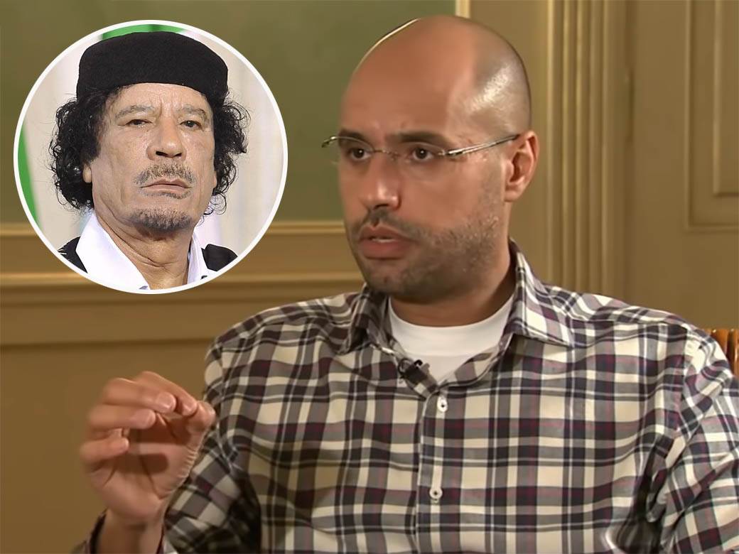  Gadafijev sin Saif želi na izbore u Libiji 