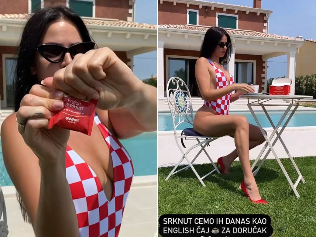  hrvatska navijacica ivana knol euro 2020 foto video 