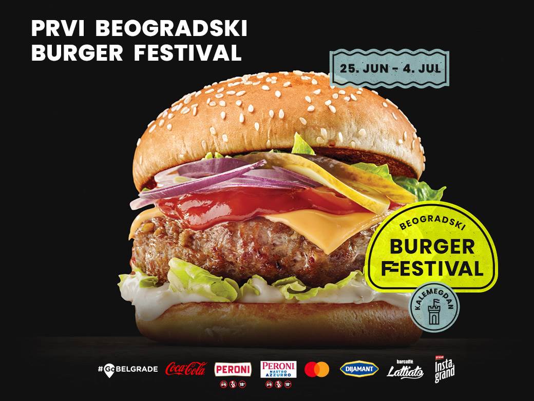  beogradski burger festival kalemegdan 