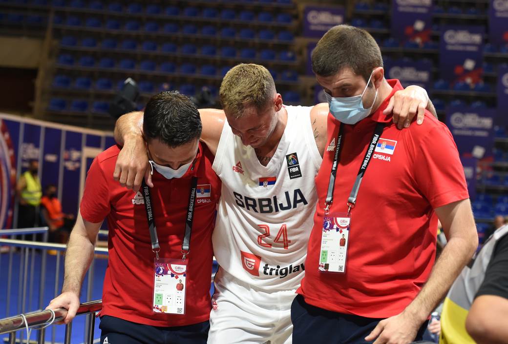  Stefan Jović i još trojica povređeni tokom meča protiv Filipina 