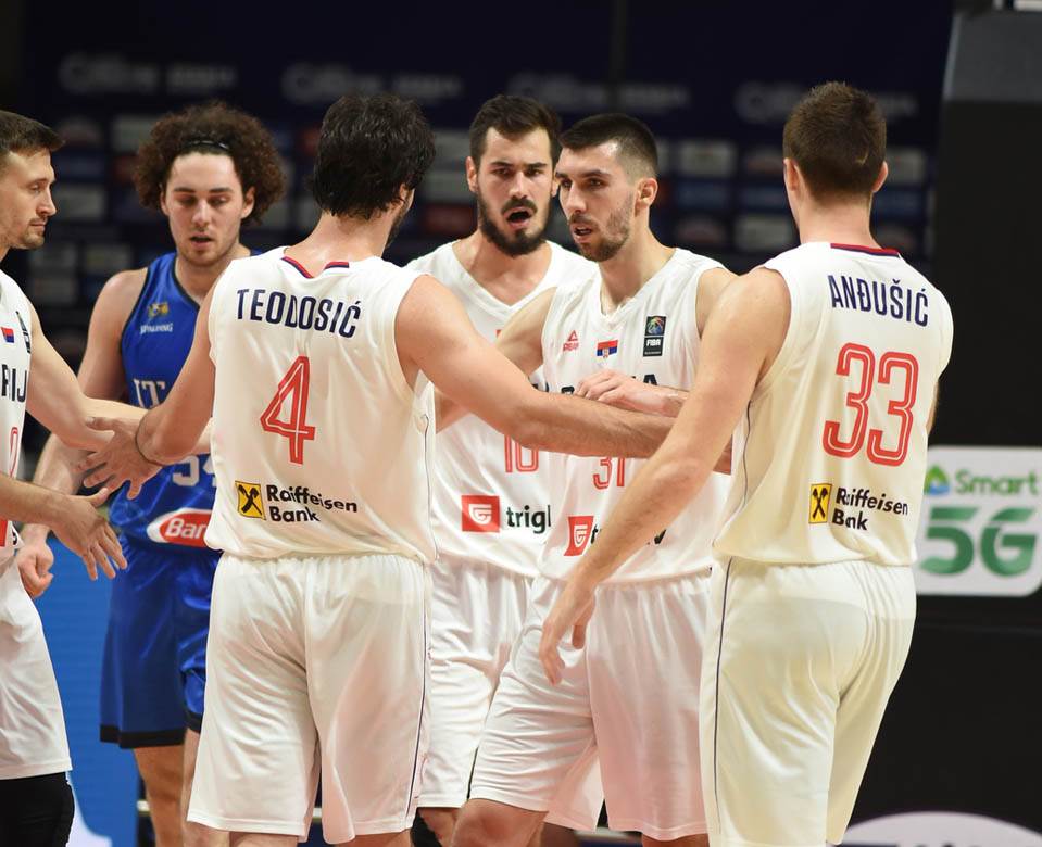  Srbija na šestom mestu FIBA rang liste iza Slovenije posle Olimpijskih igara 