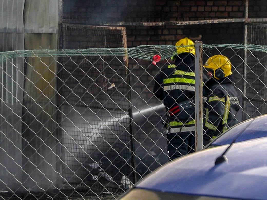  Zapalila se fabrika u Šapcu 