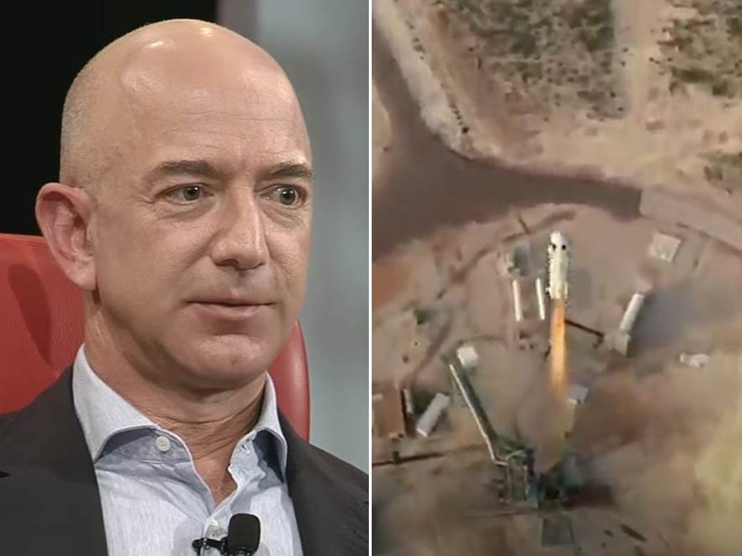 Džef Bezos poleteo u svemir 