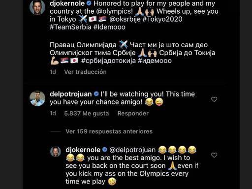  Novak Đoković odgovorio na komentar Huana Martina del Potra 
