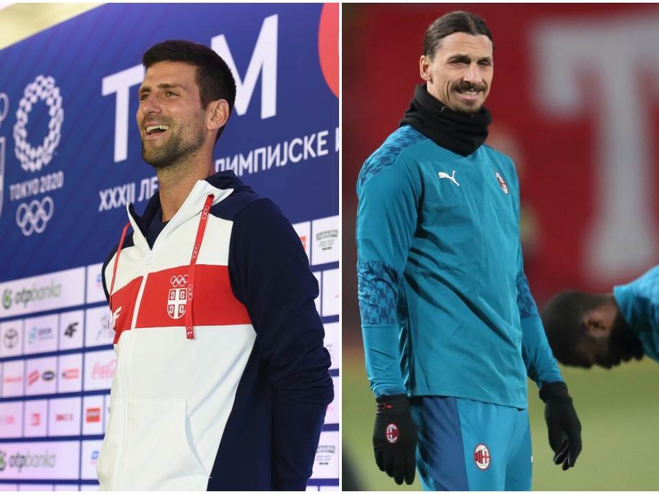  Novak Đoković o Zlatanu Ibrahimović i Milanu 