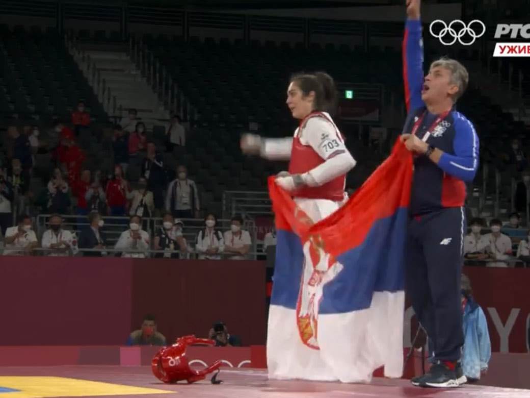  Milica Mandić finale Olimpijskih igara u Tokiju zlatna medalja 