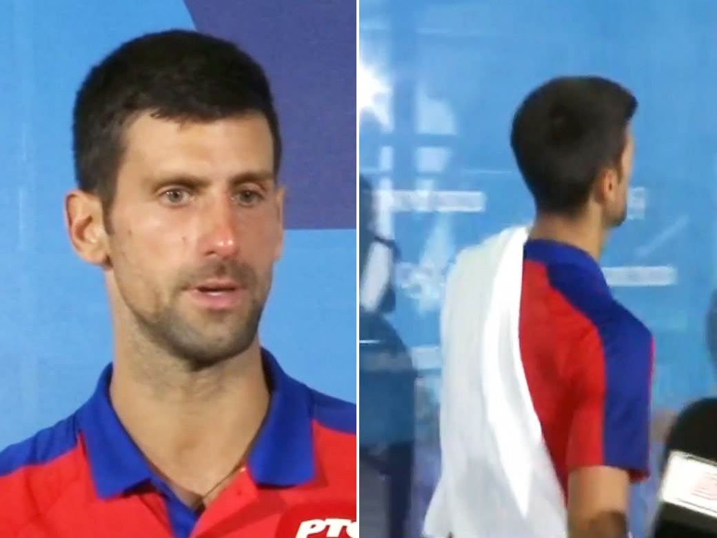  Novak Đoković nije mogao da priča posle poraza prekinuo razgovor na Olimpijskim igrama 