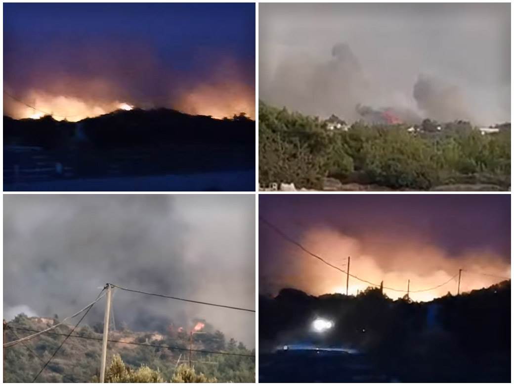Požar na Rodosu se širi | Info | Svet