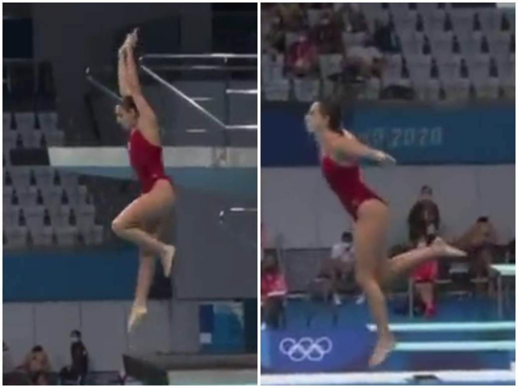  Kanađanka dobila ocenu 0.0 u skokovima u vodu na Olimpijskim igrama 