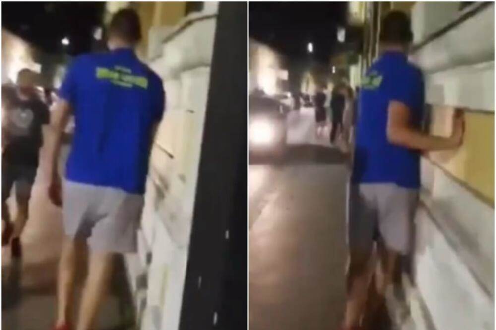  Nikola Jokić se tetura po ulici u noćnom provodu VIDEO 