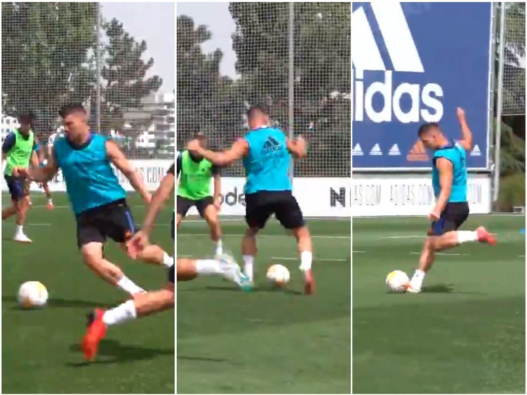  Luka Jović gol na treningu Real Madrida  
