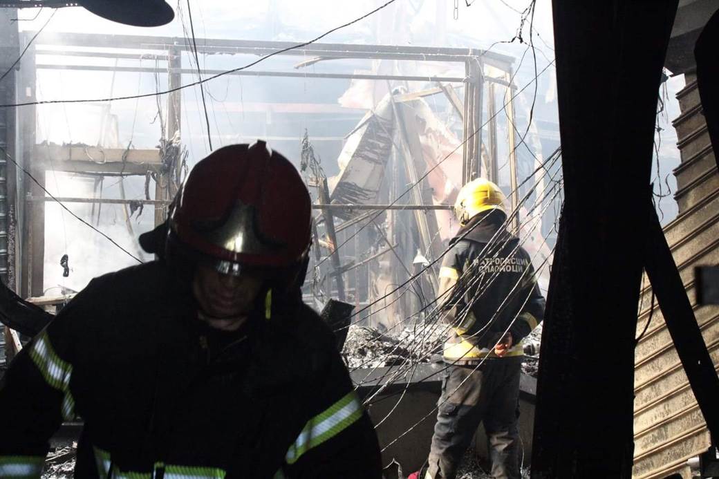  Požar na Novom Beogradu skoro ugašen 