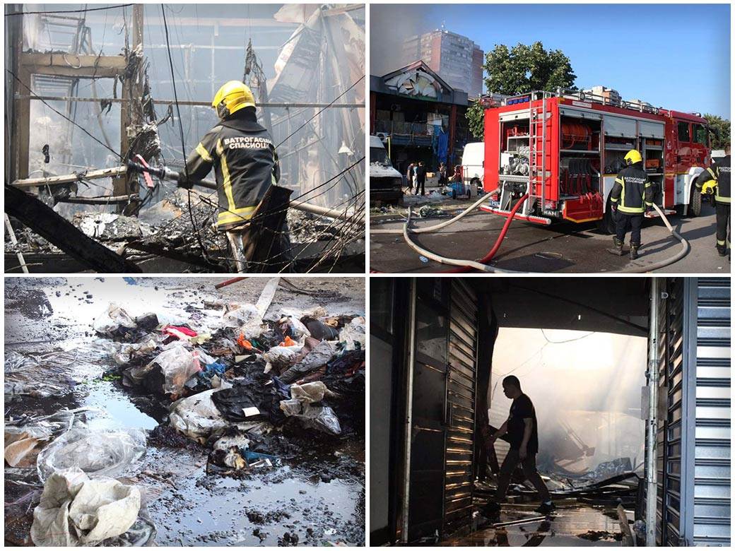  Uzrok požara u Kineskom tržnom centru u Bloku 70 