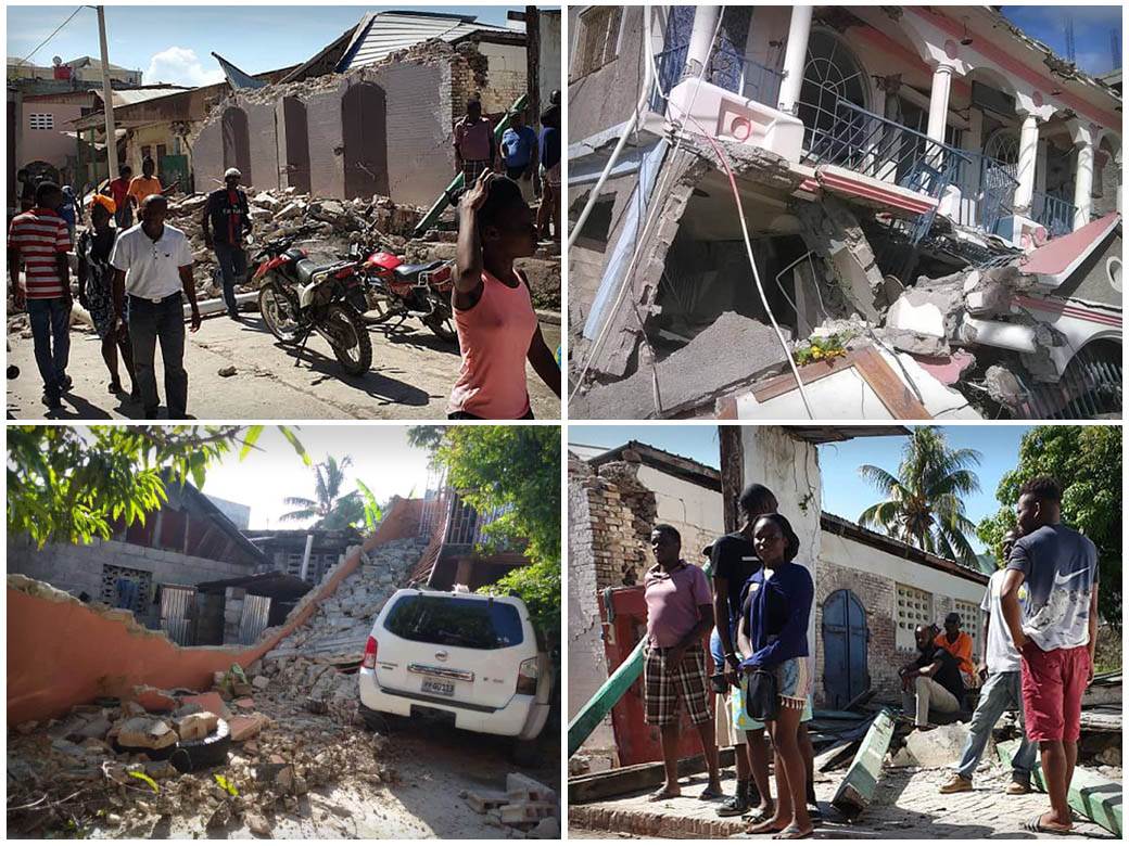  Broj mrtvih u zemljotresu u Haitiju 