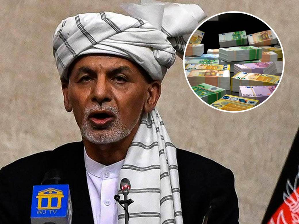  Sa koliko novca je pobegao avganistanski predsednik 