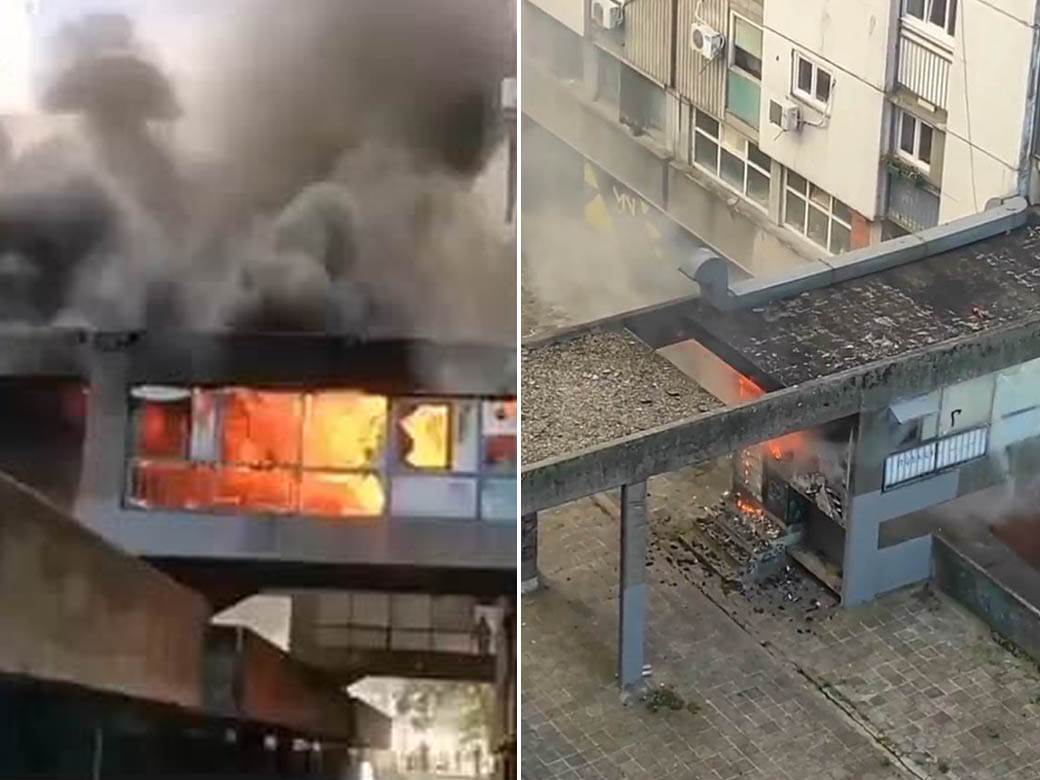  Požar na Novom Beogradu 