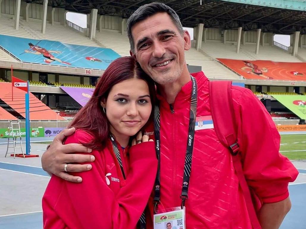  Angelina Topić i Zorana Rokavec u finalu skoka uvis Svetsko prvenstvo za juniorke 