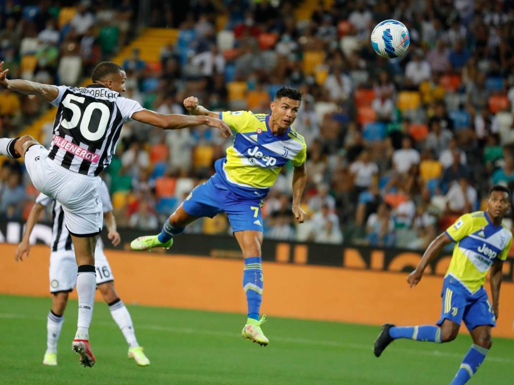  Poništen gol Kristijana Ronalda na meču Juventusa i Udinezea 
