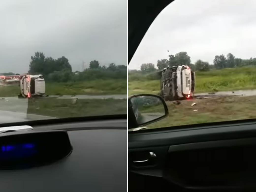  Saobraćajna nesreća na Zrenjaninskom putu 