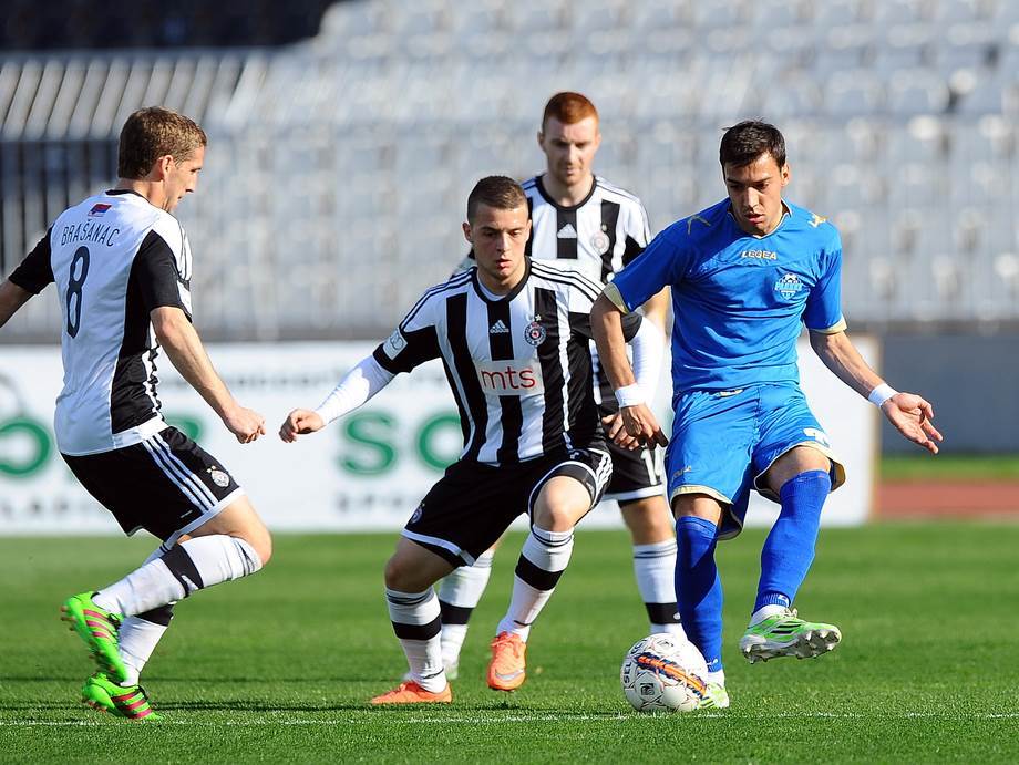  Miloš Deletić na utakmici protiv Partizana 