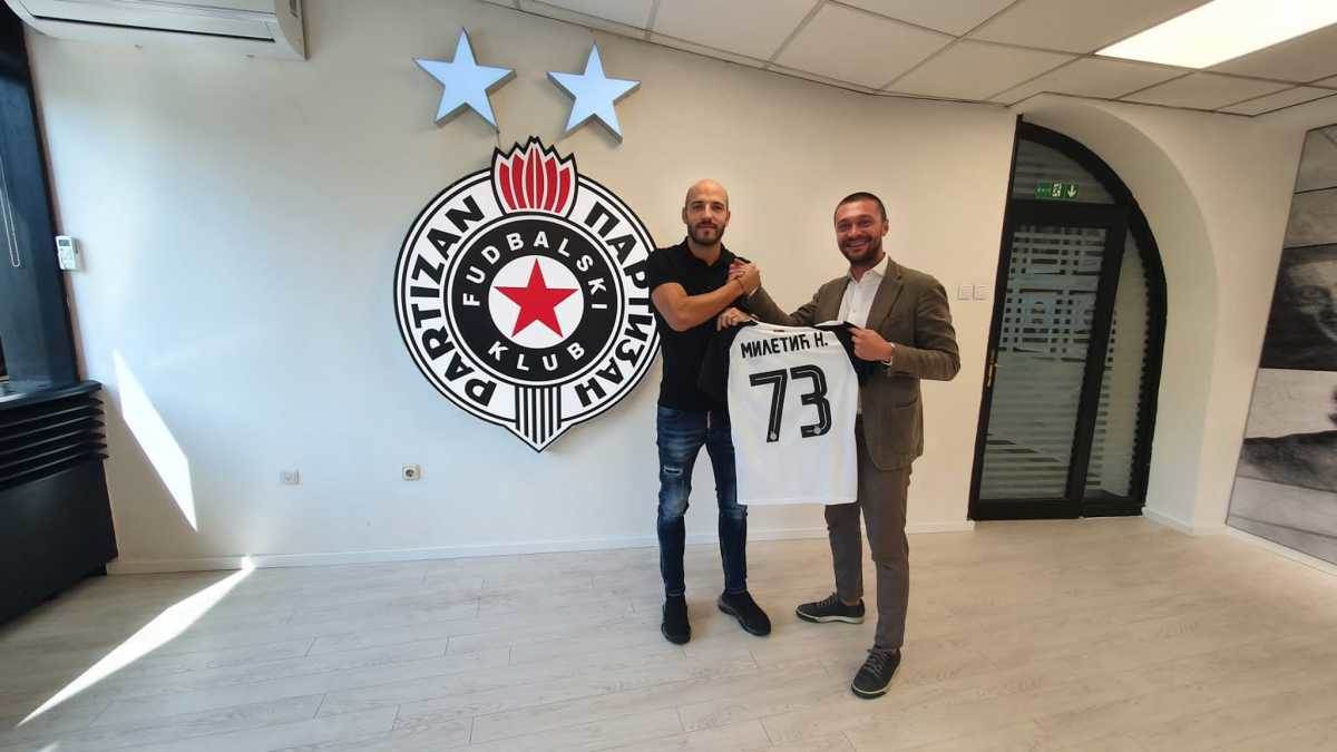  Nemanja Miletić se vratio u Partizan 