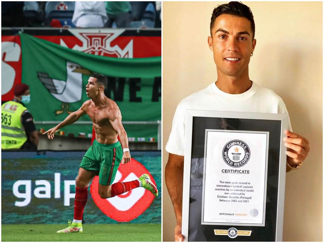 Kristijano Ronaldo u Ginisovoj knjizi rekorda 