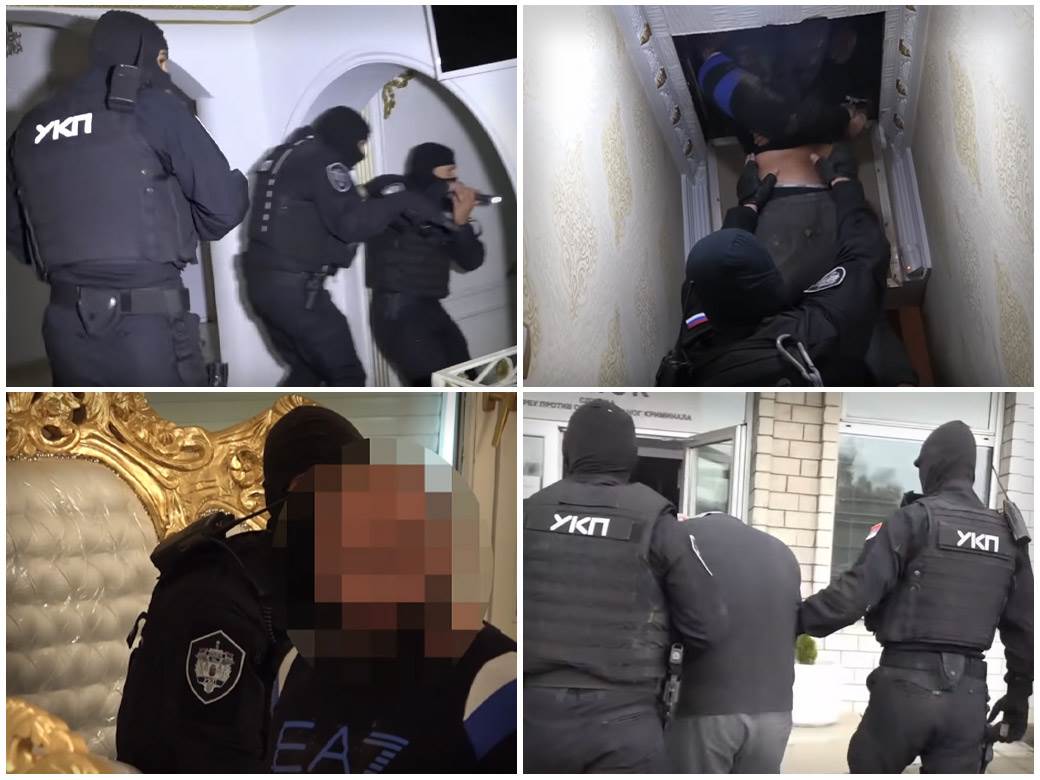  Snimak hapšenja u vili na Voždovcu 