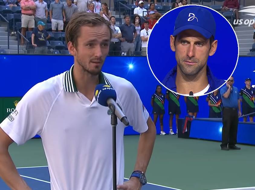  Danil Medvedev o Novaku Đokoviću na US Openu 