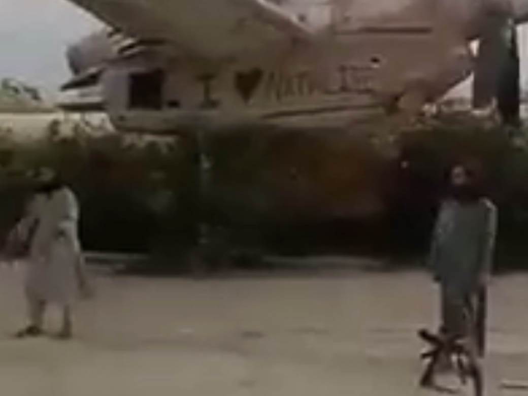 Šta talibani rade sa američkim avionima 