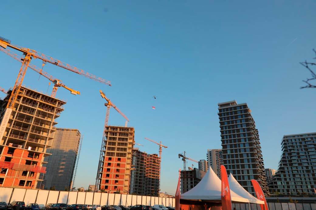  Gradnja novih zgrada na Beogradu na vodi 