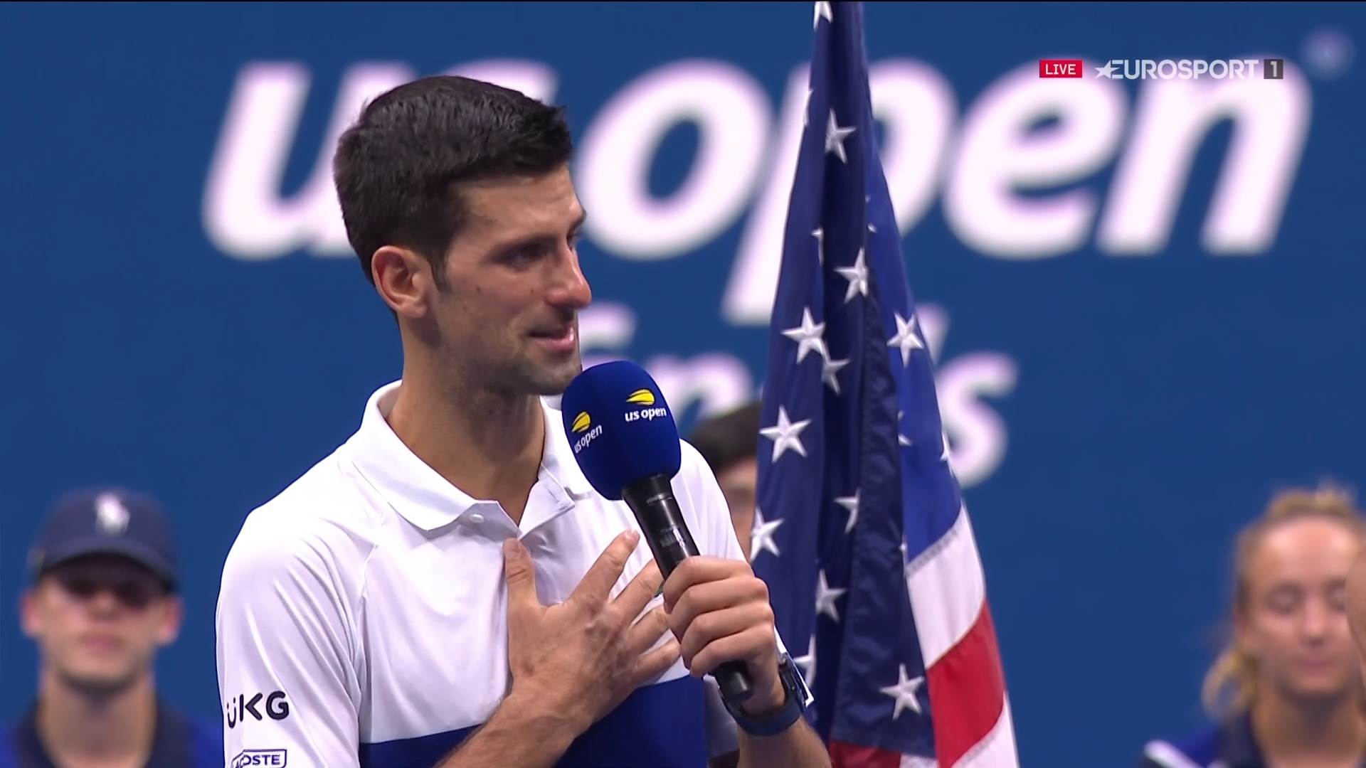  Novak Đoković se zahvalio Amerikancima na podršci na US Openu 
