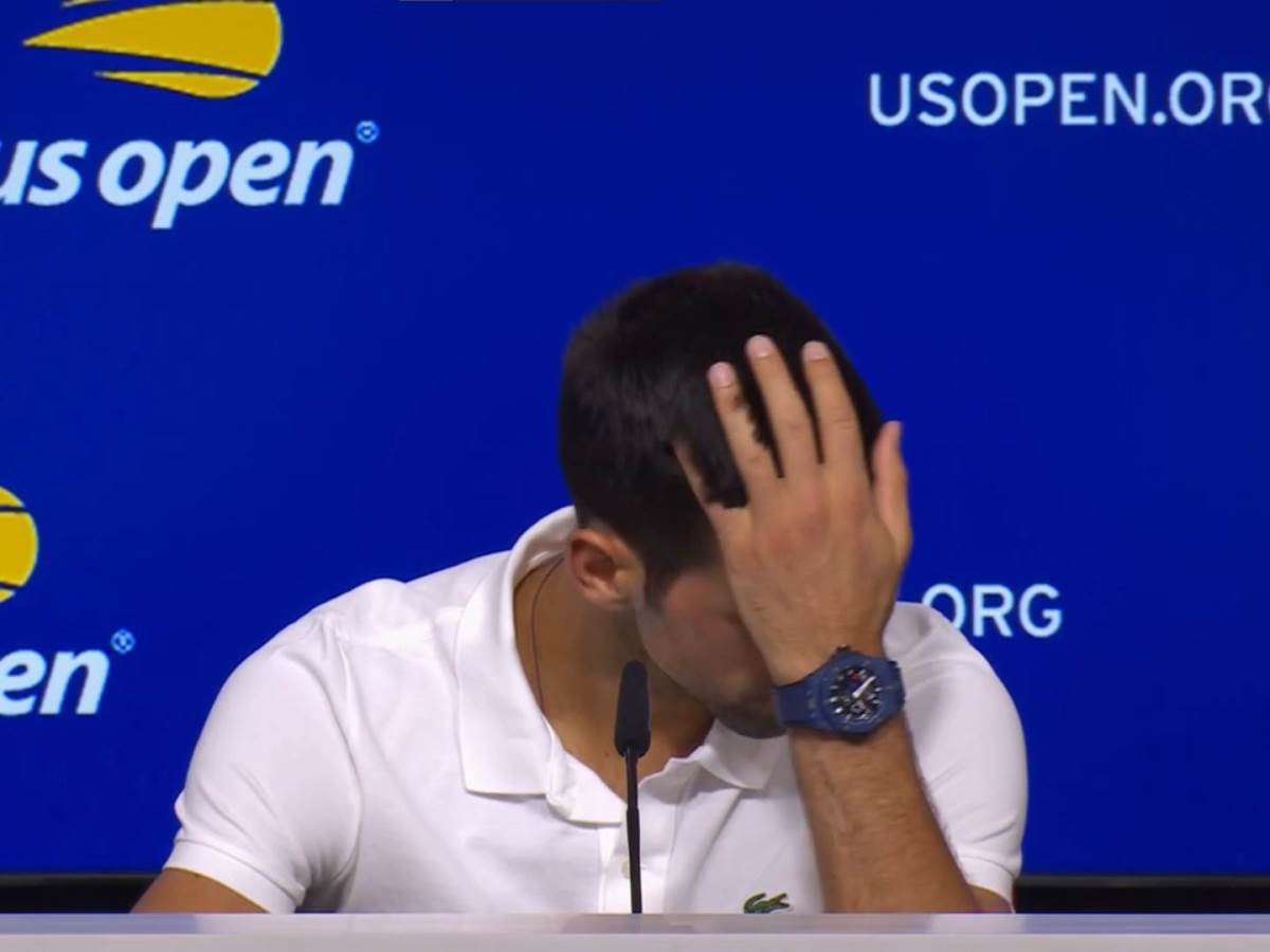  Novak Đoković plakao na konferenciji posle finala US opena 