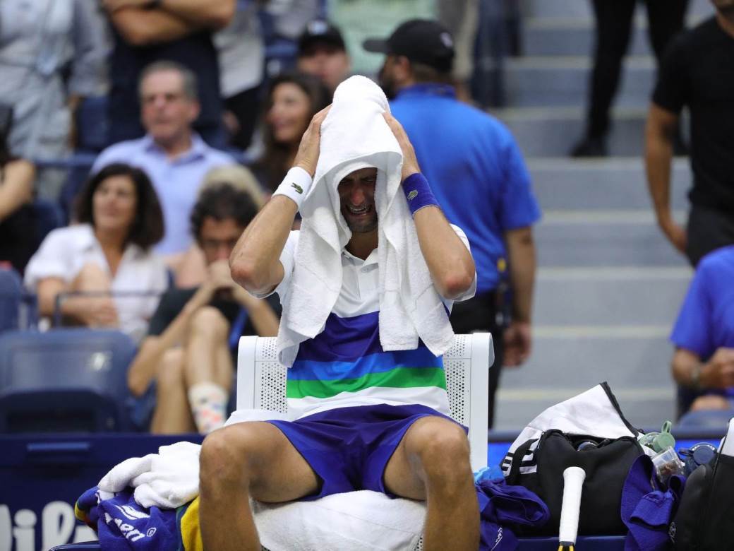  Novak o suzama u finalu US Opena 