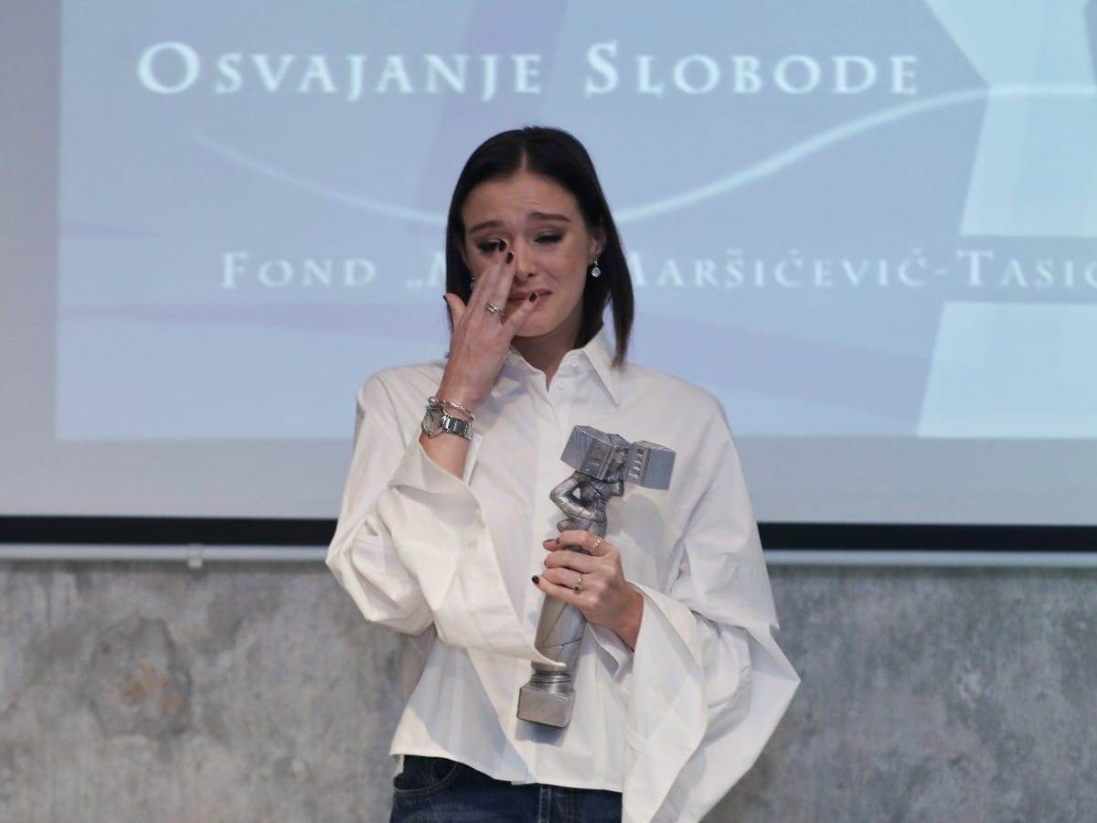  Milena Radulović dobitnica nagrade Osvajanje slobode 