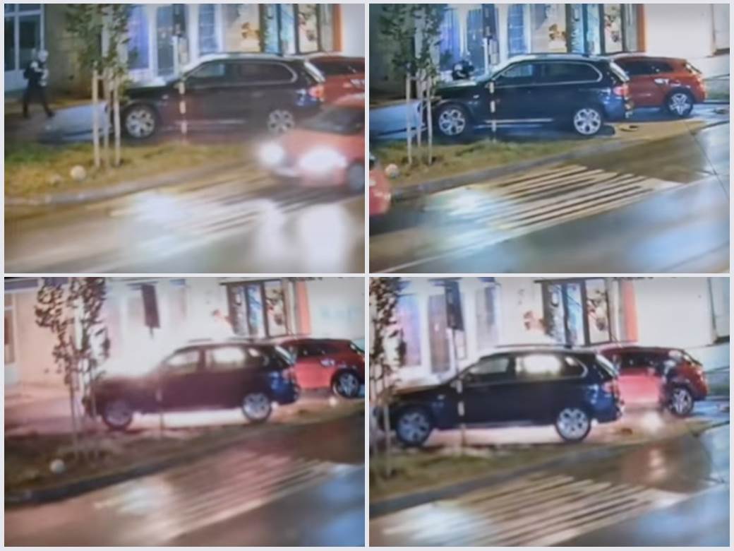  Snimak paljenja automobila u Novom Sadu 