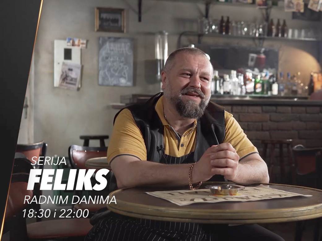  serija Feliks, intervju glumac Bojan Hlišć  