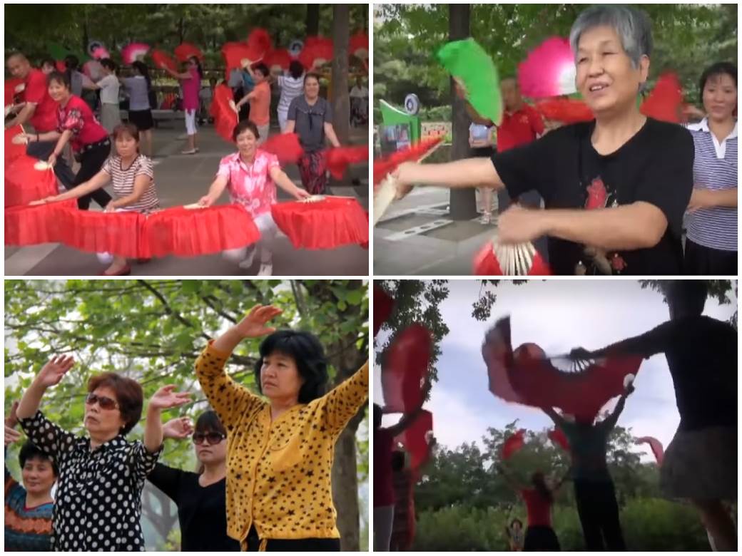  Penzionerke u Kini pevaju i plešu na ulicama 
