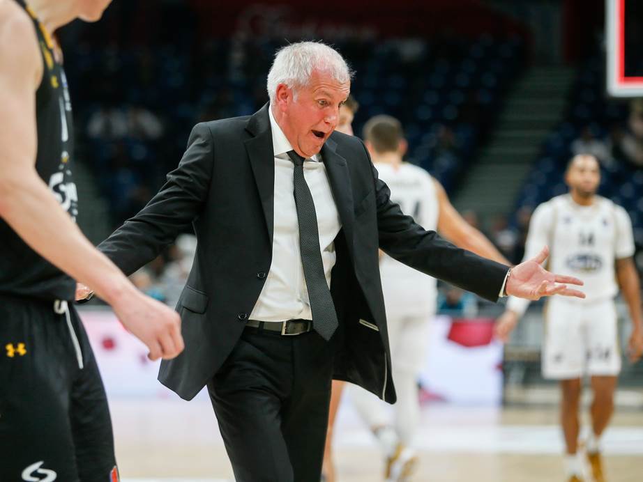  Željko Obradović nakon Lijetkabelis Partizan rezultat 