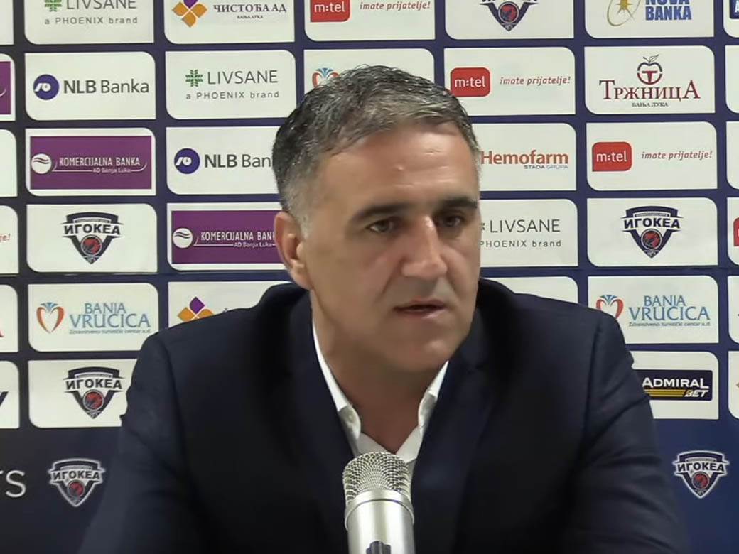 Dragan Bajić izjava poraz Igokee od Partizana 