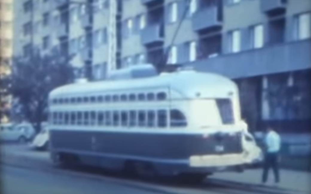  Stari tramvaj u Beogradu pedesetih 