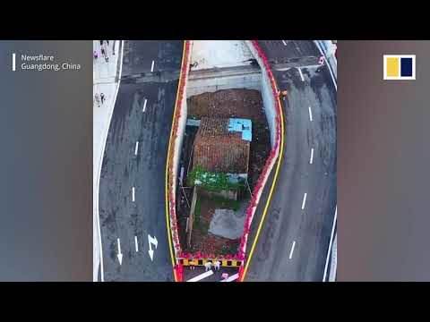  Kinezi izgradili most i opkolili kuću 