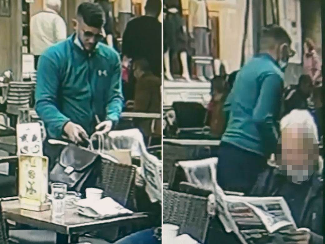  Lopov ukrao torbu usred Knez Mihailove 