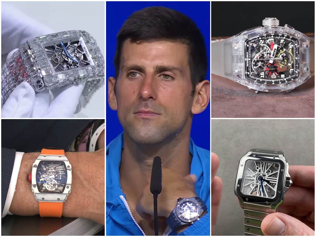  Najskuplji satovi sportista Novakov košta 22 hiljade dolara 