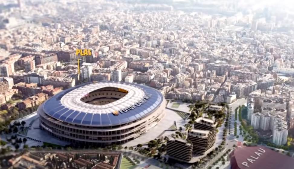  Barselona predstavila novi stadion Nou Kamp 