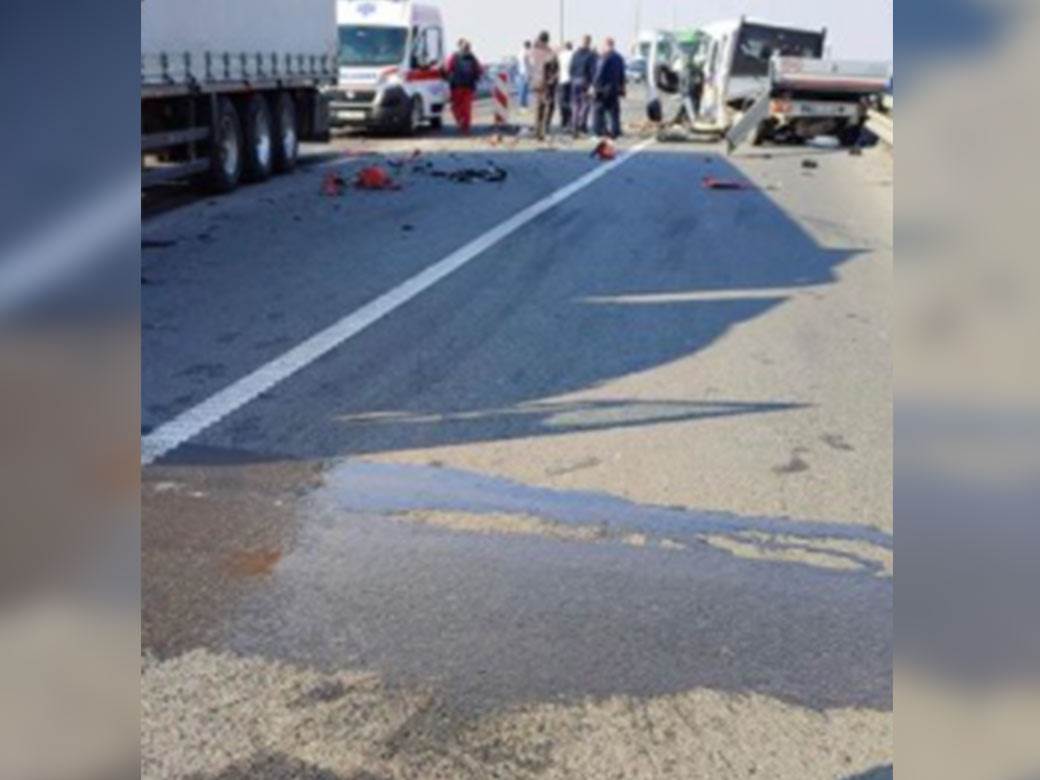  Saobraćajna nesreća na Ostružničkom mostu 
