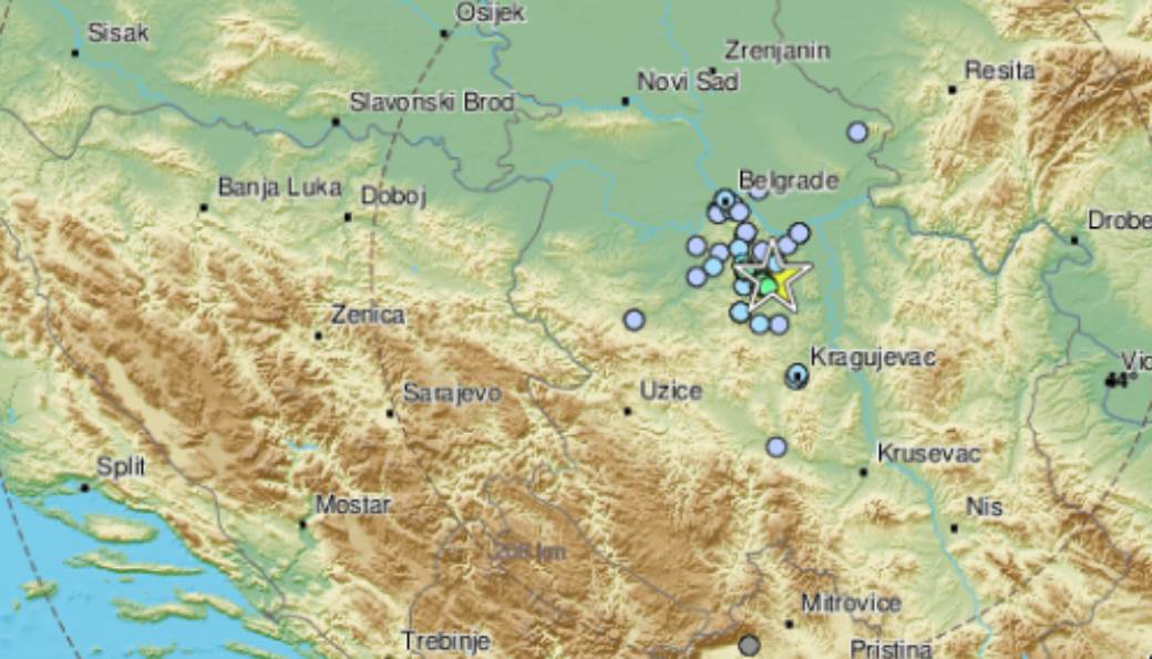  Zemljotres u Mladenovcu 