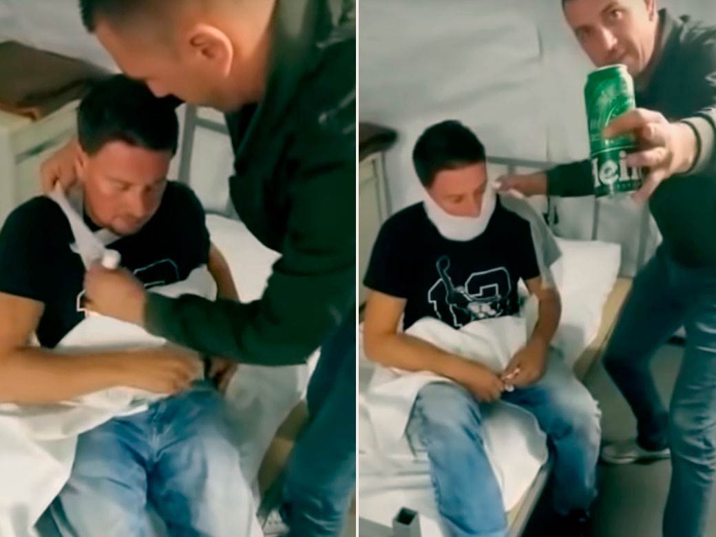  Pijani Hrvati glumili doktore u šatoru kovid bolnice 
